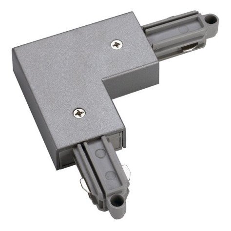 Connection coin pour 1-Fase HV-rail échouement extérieur gris argent