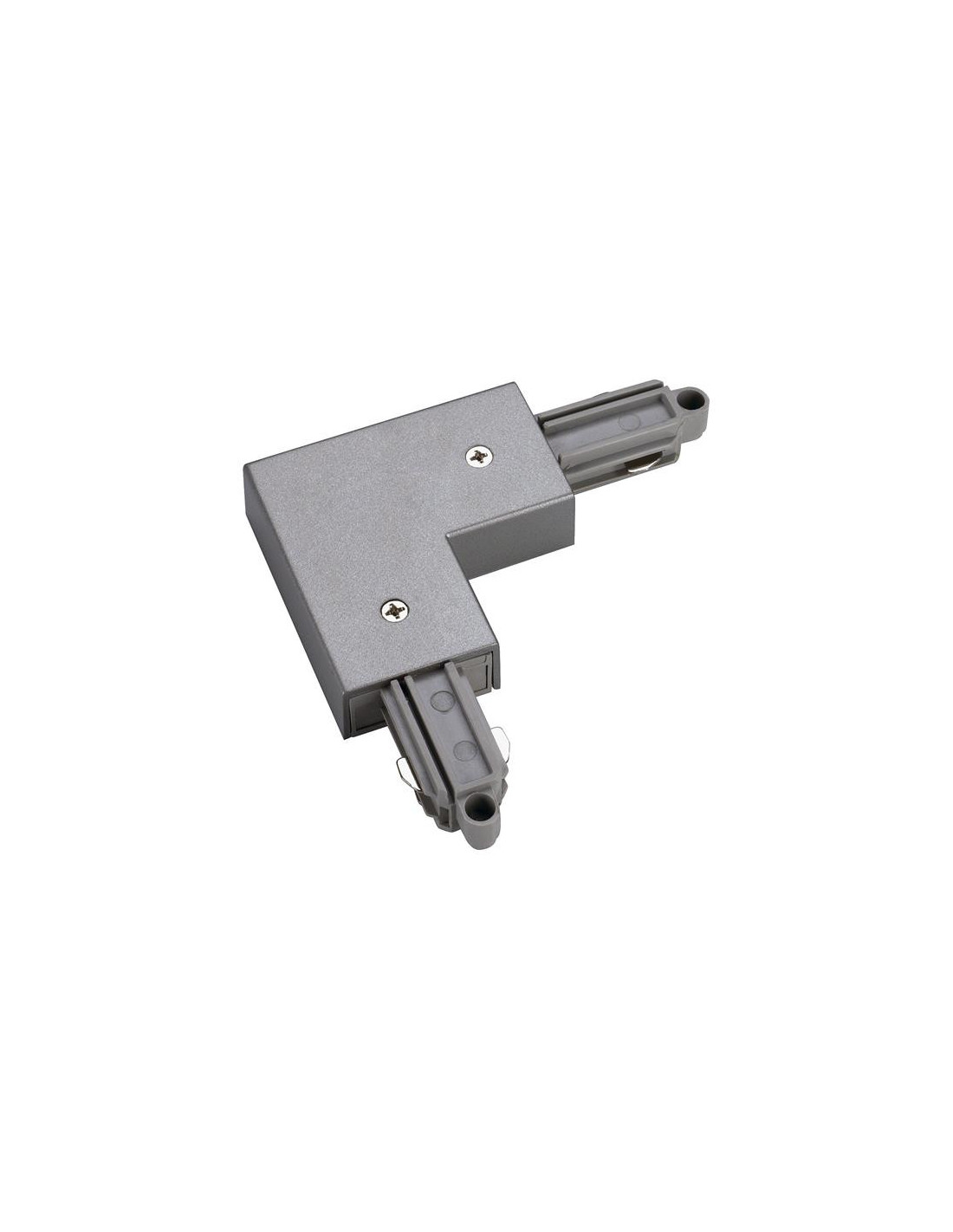 Connection coin pour 1-Fase HV-rail échouement extérieur gris argent