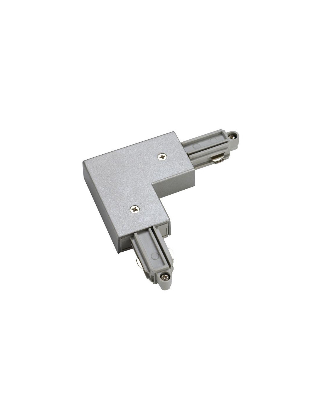 Connection coin pour 1-Fase HV-rail échouement intérieur gris argent