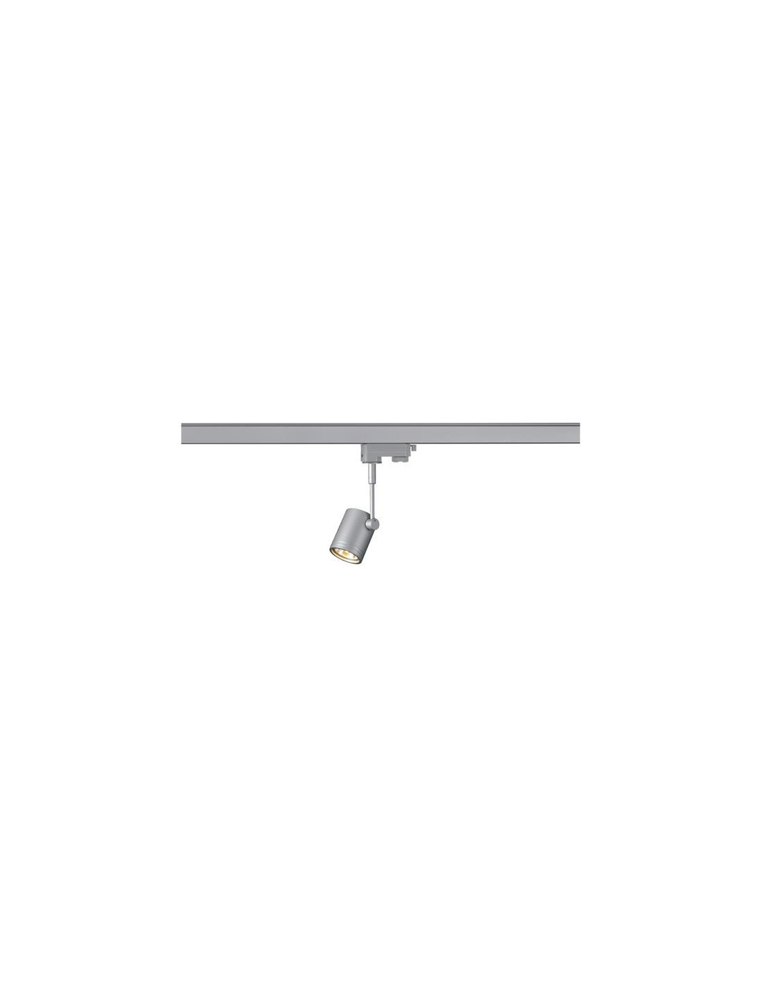 Bima I spot rail GU10 50W 230V HV 3-Fase rail gris argent