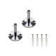 Inversion courte pour LV-système câbles chrome 2pcs