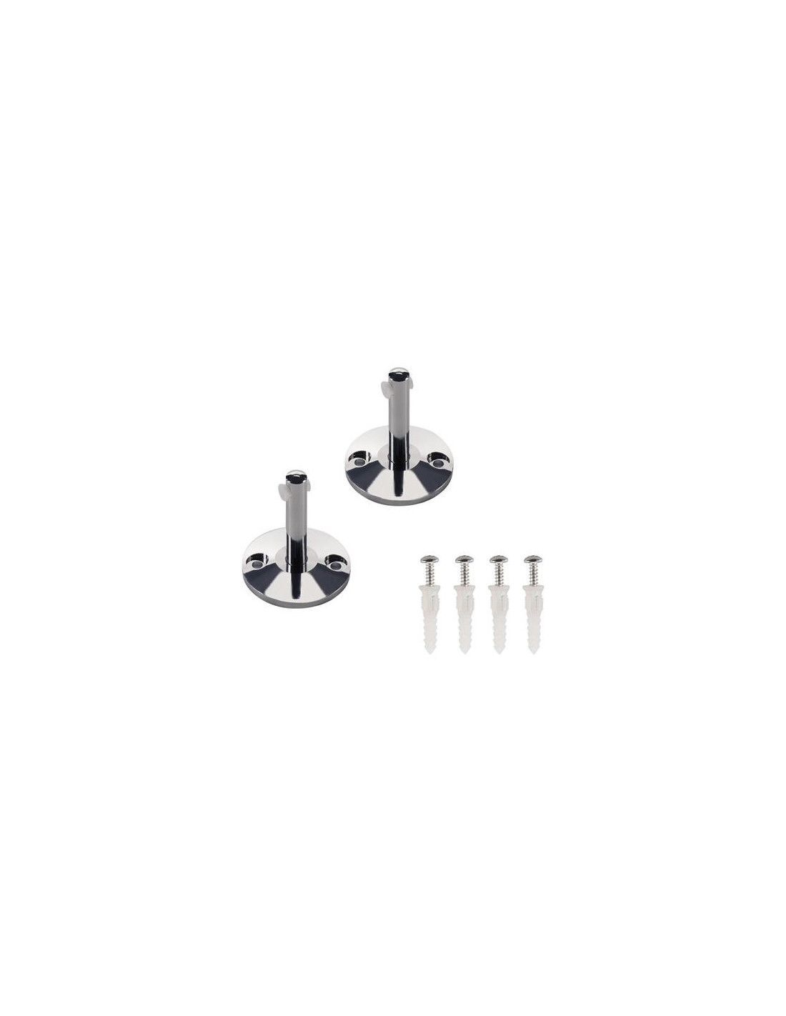 Inversion courte pour LV-système câbles chrome 2pcs