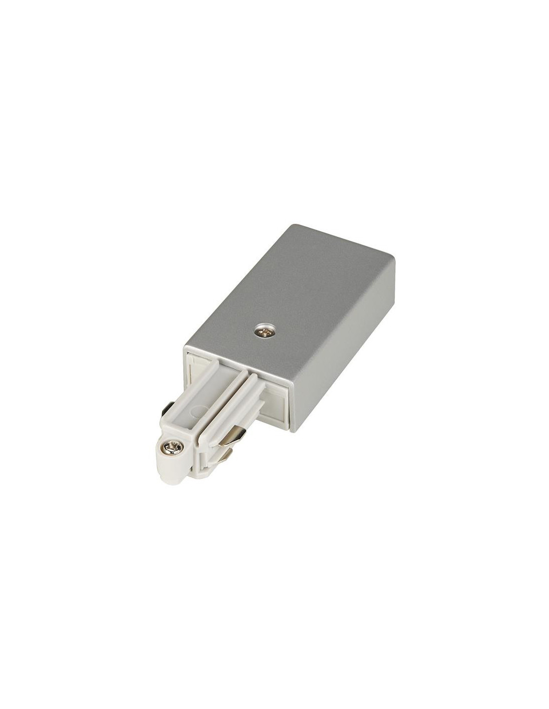 Alimentation pour 1-Fase HV-rail échouement droit gris argent