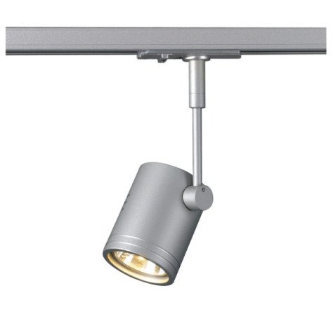 Bima I spot rail GU10 50W 230V HV 1-Fase rail gris argent