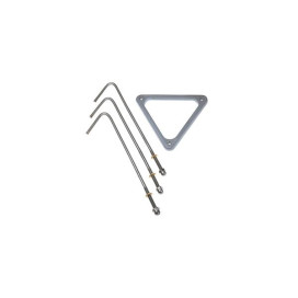 Set d'ancrage Inox pour Alpa II, Alpa Cone, Belpa II, Myra et Ova M6 fil