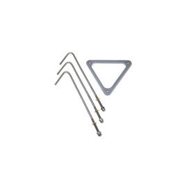 Set d'ancrage Inox pour Alpa II, Alpa Cone, Belpa II, Myra et Ova M6 fil