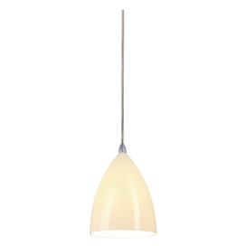 Tonga IV suspension E14 60W of E14 Energy saver 230V céramique blanc