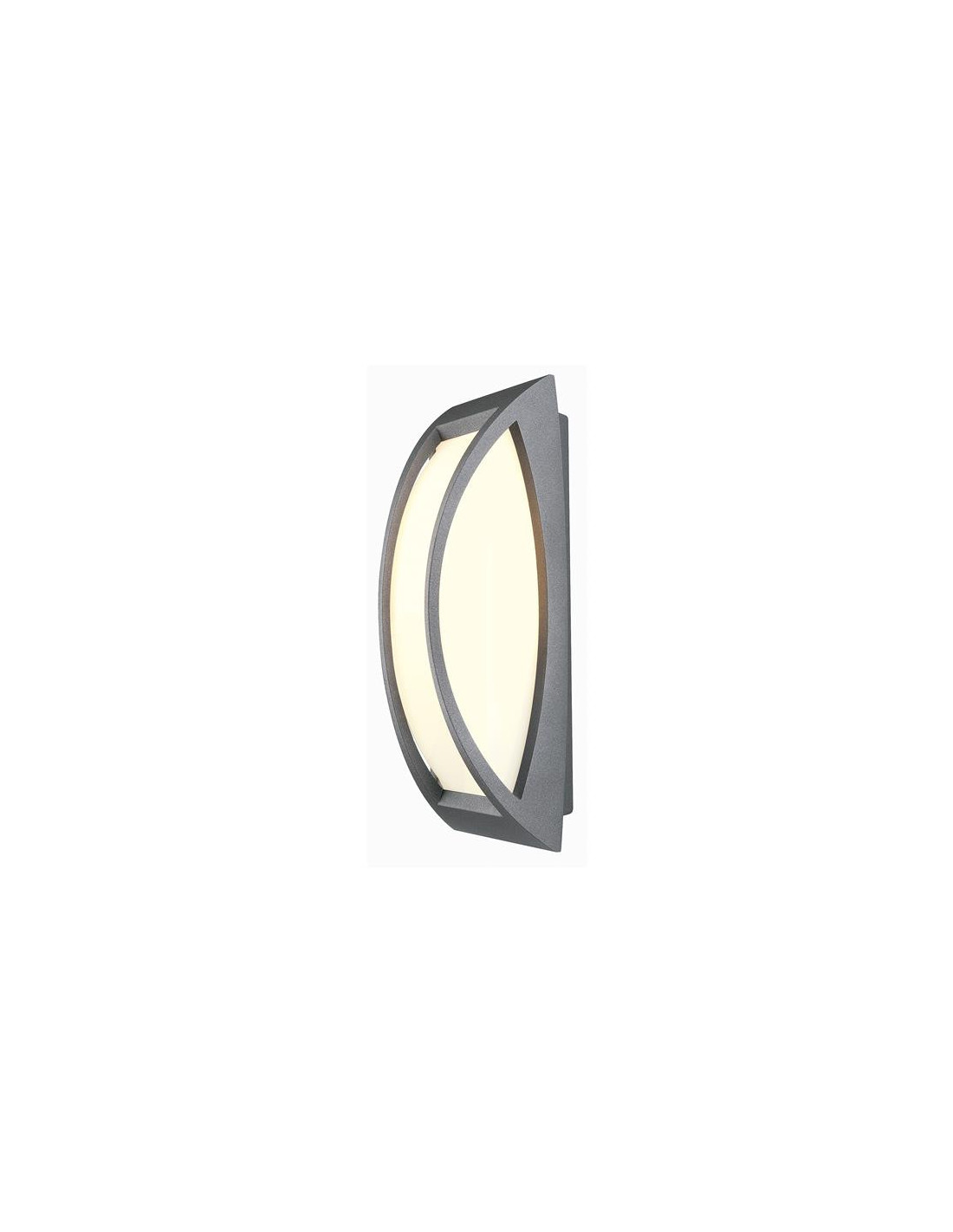 Meridian 2. mur/plafond E27 25W 230V IP54 gris pierre