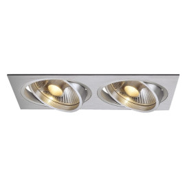 New Tria II ES 111 2x75W GU10 230V alu brossé