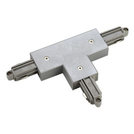 Connection T 1-Fase HV-rail échouement gauche gris argent