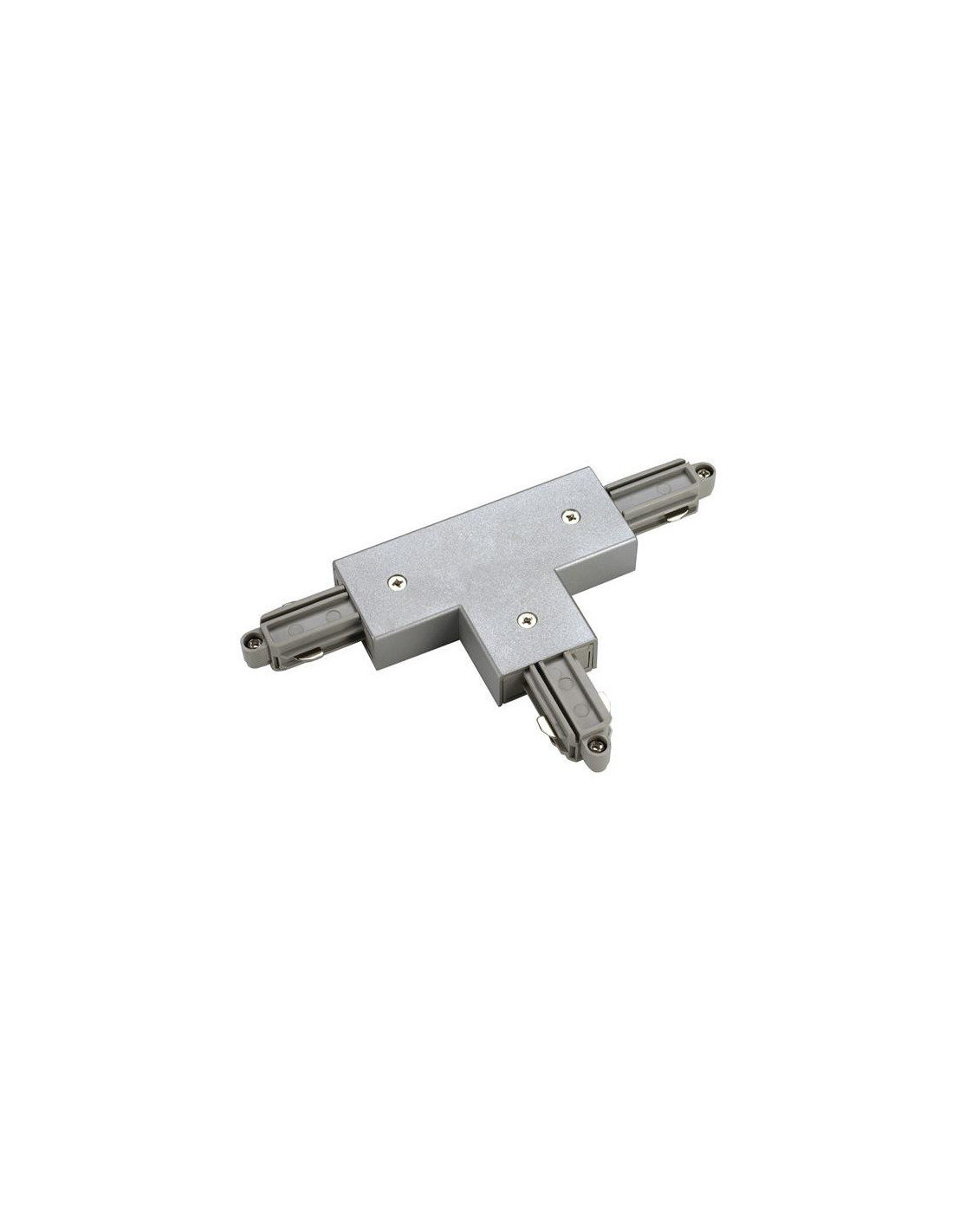 Connection T 1-Fase HV-rail échouement gauche gris argent