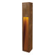 Rusty Slot 80 balise E27 11W 230V IP44 fonte rouille