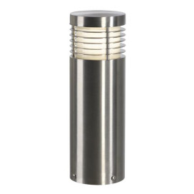 Vap Slim 30 borne 1x20W E27 230V H30cm inox brossé IP44