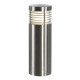Vap Slim 30 borne 1x20W E27 230V H30cm inox brossé IP44