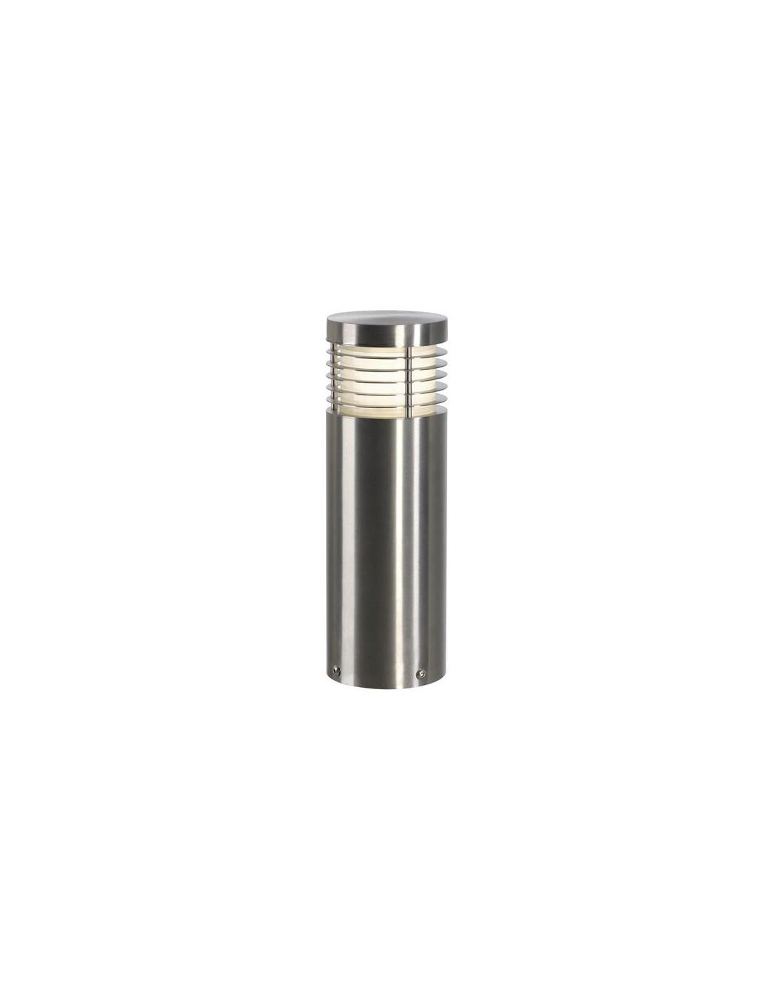 Vap Slim 30 borne 1x20W E27 230V H30cm inox brossé IP44