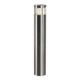 Vap Slim 30 borne 1x20W E27 230V H60cm inox brossé IP44