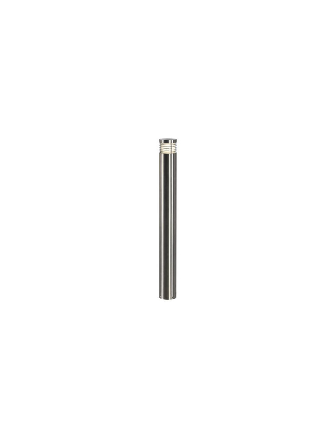 Vap Slim 90 borne 1x20W E27 230V H90cm inox brossé IP44