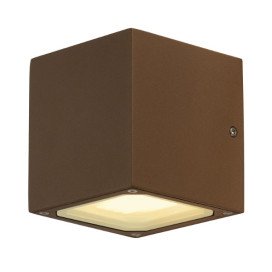 Sitra Cube applique 1x9W Mycrolynx Gx53 230V 10,8x11,5cm cuivre IP44