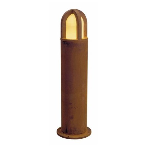 Rusty Cone 70 balise E27 11W 230V IP54 fonte rouille