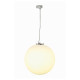 Rotoball suspension 1x max. 24W E27 230V D50cm gris argent/blanc