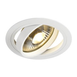 New tria es111 spot encastré rond blanc mat