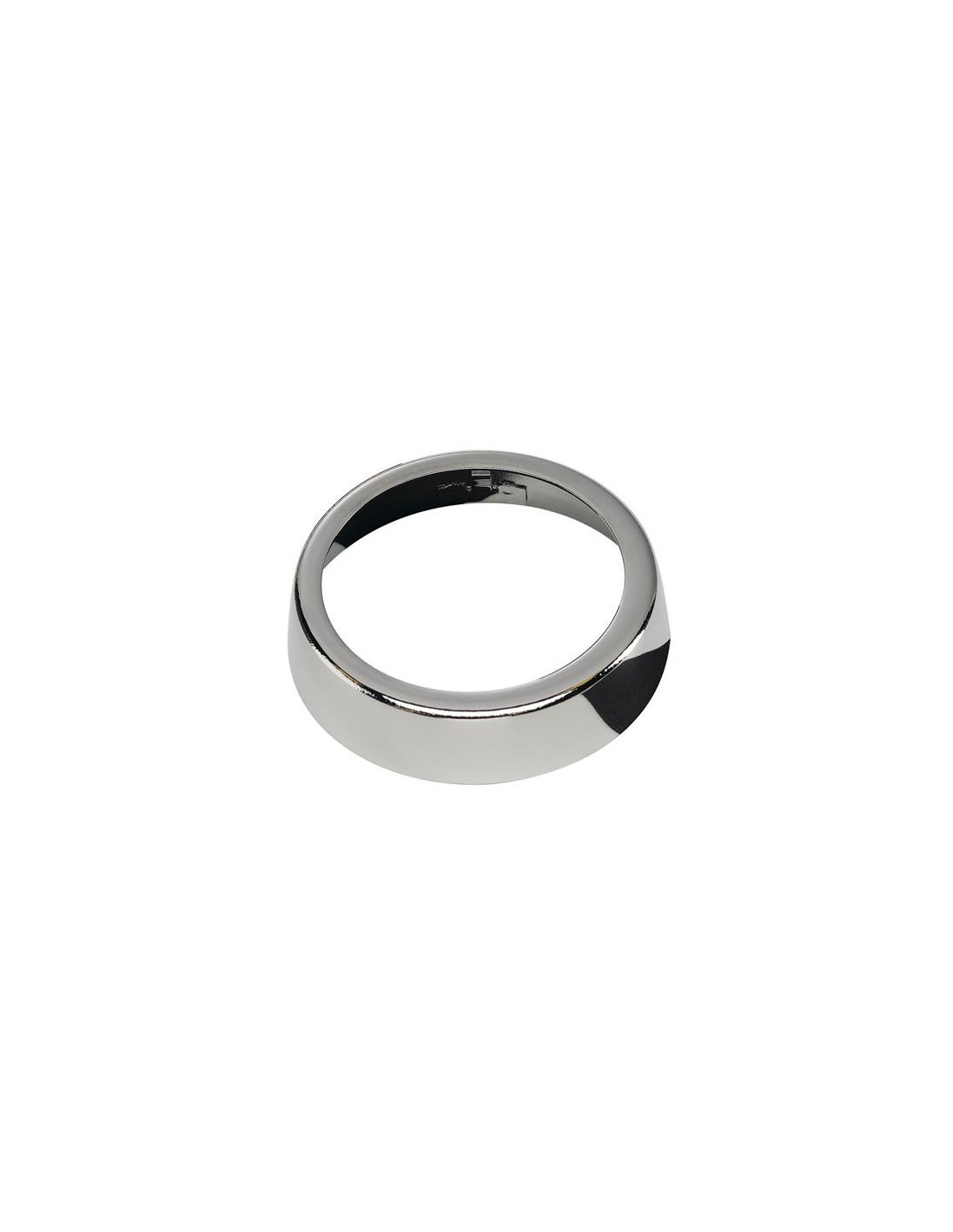 Anneau deco 51mm chrome lisse