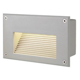 Brick led downunder applique gris argent led blanc chaud