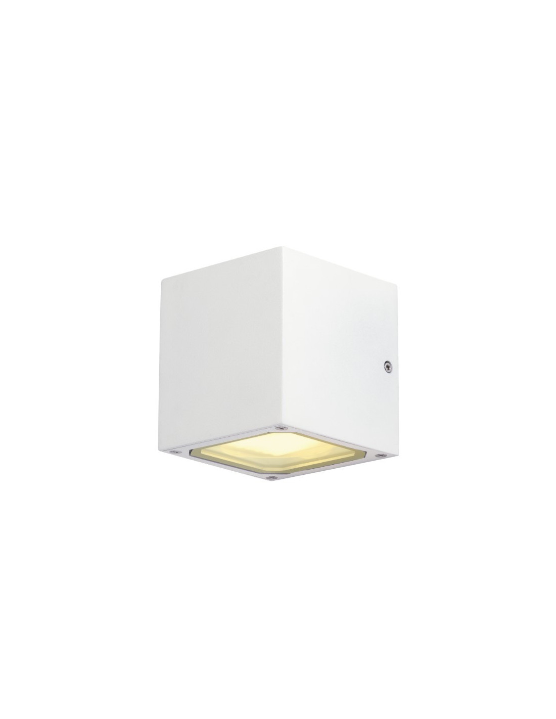 Sitra cube applique square blanc GX53 9W