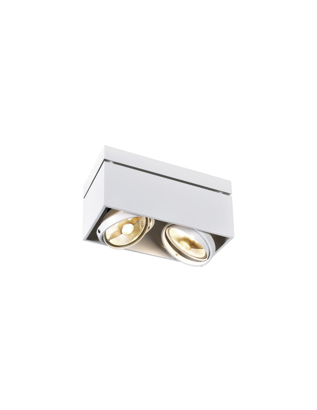 KARDAMODE SURFACE carre ES111 double blanc max. 2x75W