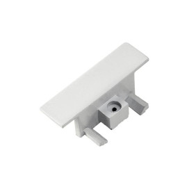 RAIL 1 ALL. encastre embouts blanc 2 pieces