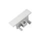 RAIL 1 ALL. encastre embouts blanc 2 pieces