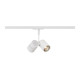 BIMA II spot blanc GU10 2x50W max. avec adapt. 1-allum.