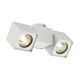 ALTRA DICE 2, plafonnier blanc, GU10 , max. 2x50W