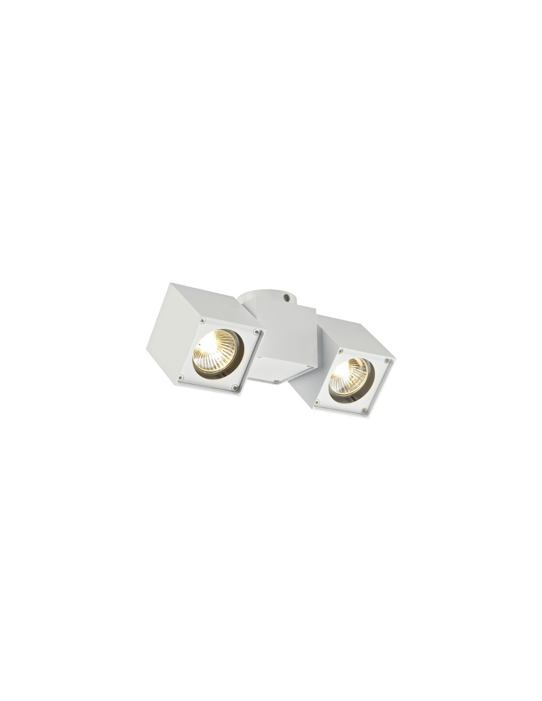 ALTRA DICE 2, plafonnier blanc, GU10 , max. 2x50W
