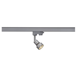 PURI spot gris argent GU10 max. 50W avec adapt. 3-allum.