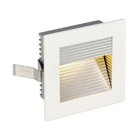 Frame Curve LED spot encastré carré LED 1W 3000K 90lm + fiche B9xH9cm blanc