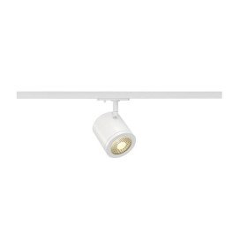 Enola C spot pour rail 1 phase LED 9W COB 3000K 750lm 35ø D10cm blanc