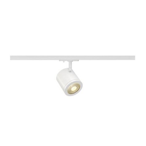 Enola C spot pour rail 1 phase LED 9W COB 3000K 750lm 35ø D10cm blanc