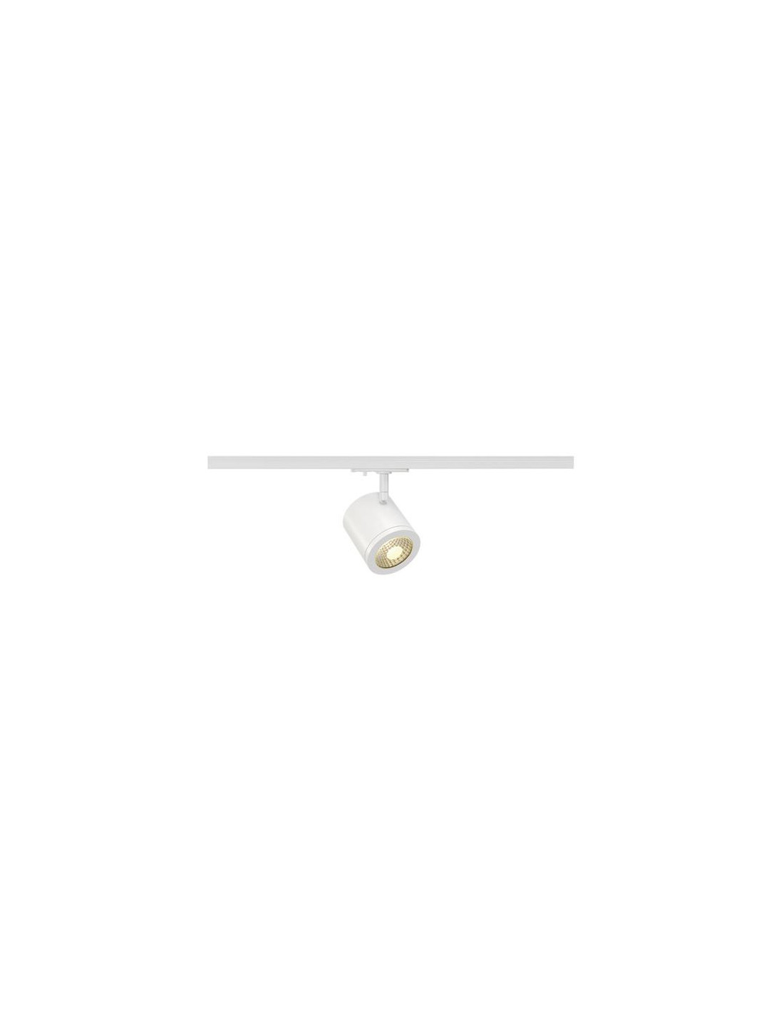 Enola C spot pour rail 1 phase LED 9W COB 3000K 750lm 35ø D10cm blanc