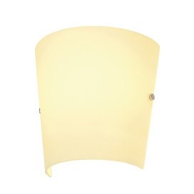 Basket applique 1x max 60W E27 230V B25xH24,6cm verre satiné/gris argent