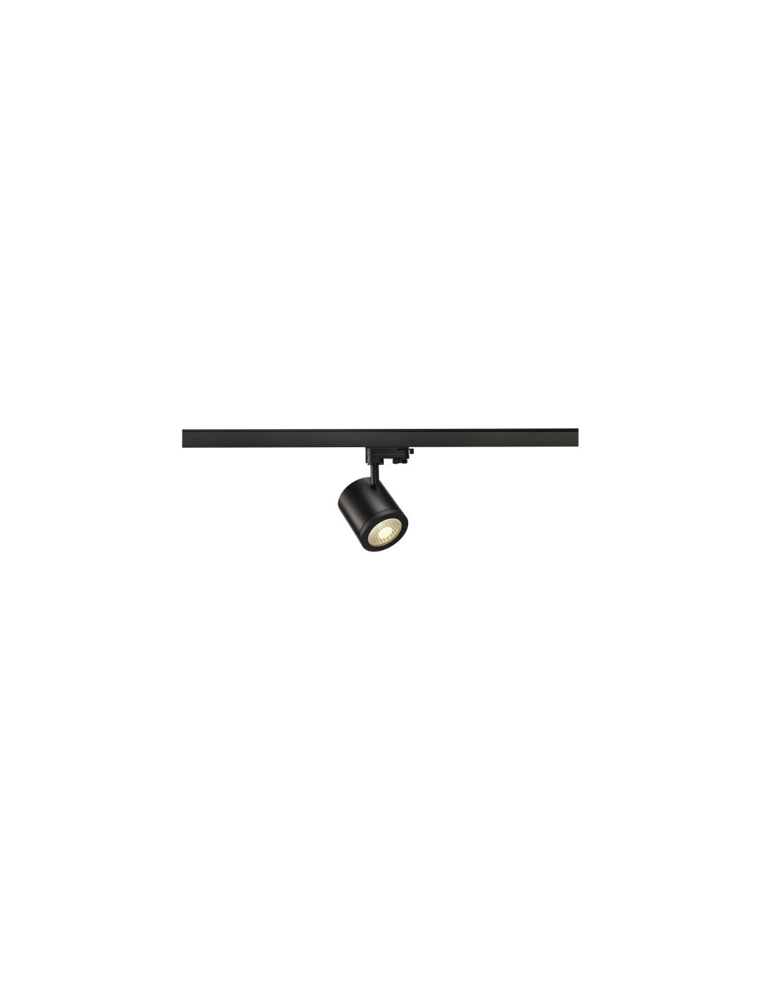 Enola C9 spot pour rail 3 phase LED 9W COB 3000K 750lm 55ø + driver D10cm noir