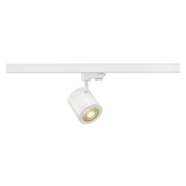 Enola C9 spot pour rail 3 phase LED 9W COB 3000K 750lm 55ø + driver D10cm blanc