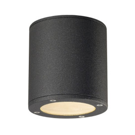 Sitra Ceiling downl. apparent plafond 1x max 9W Gx53 230V D10cm anthracite IP44
