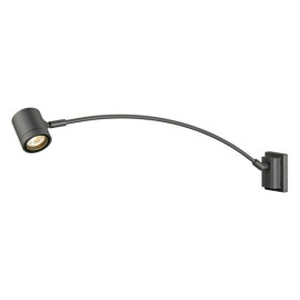 New Myra Display Curve applique 1x50W Gu10 orientable IP55 anthracite