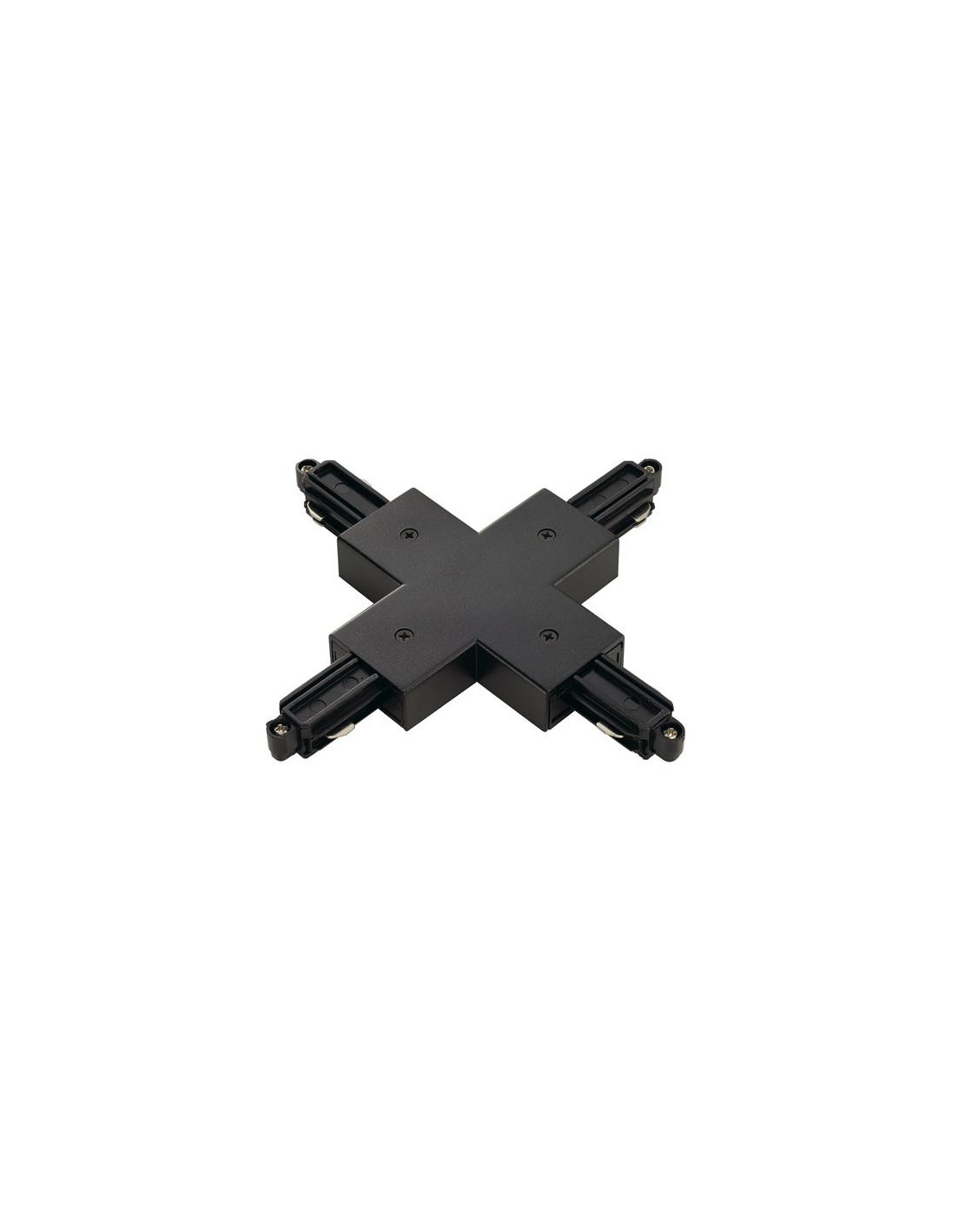 Connexion-X pour rail 1-allumage 230V, apparant, noir