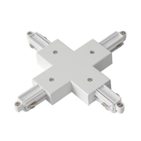 Connexion-X pour rail 1-allumage 230V, apparant, blanc
