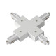 Connexion-X pour rail 1-allumage 230V, apparant, blanc