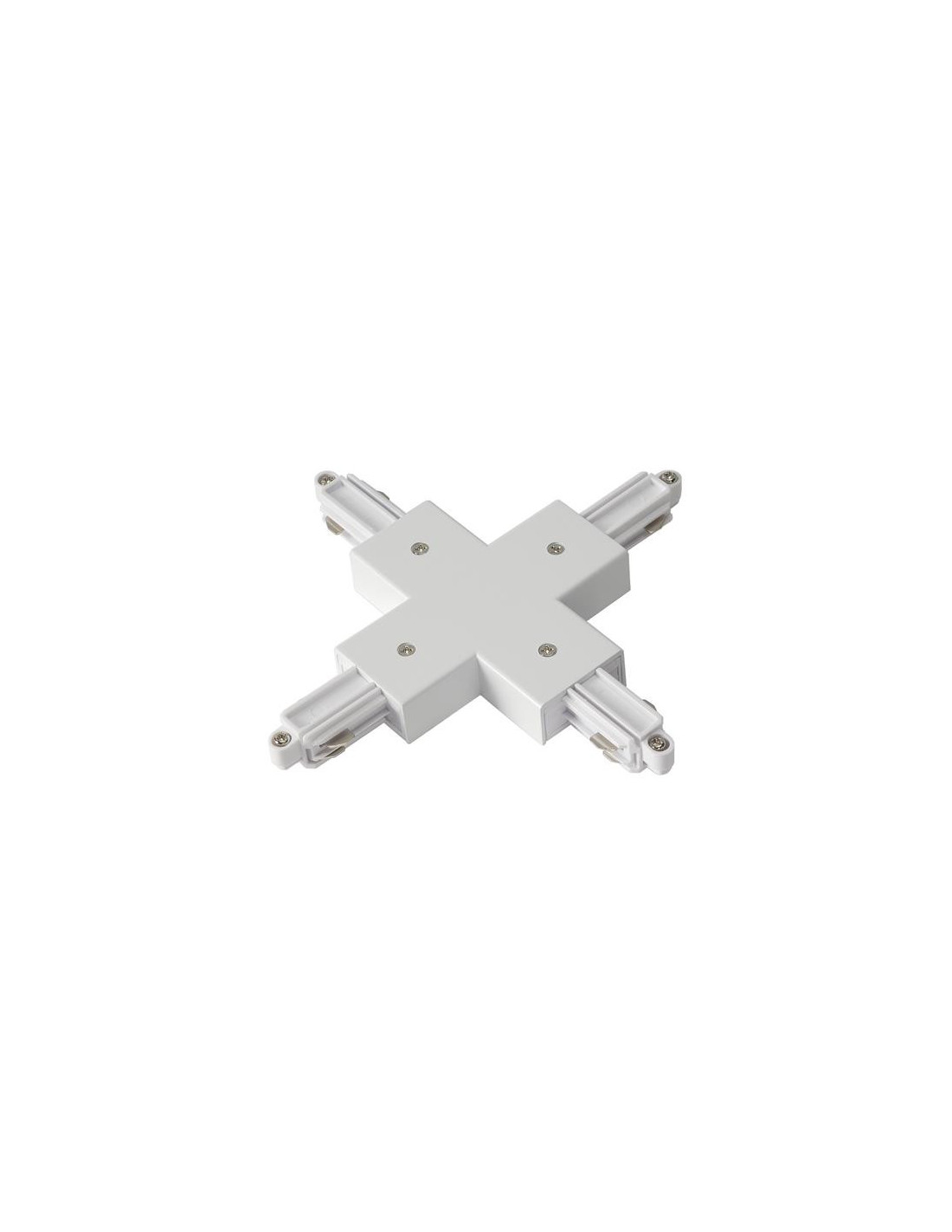 Connexion-X pour rail 1-allumage 230V, apparant, blanc