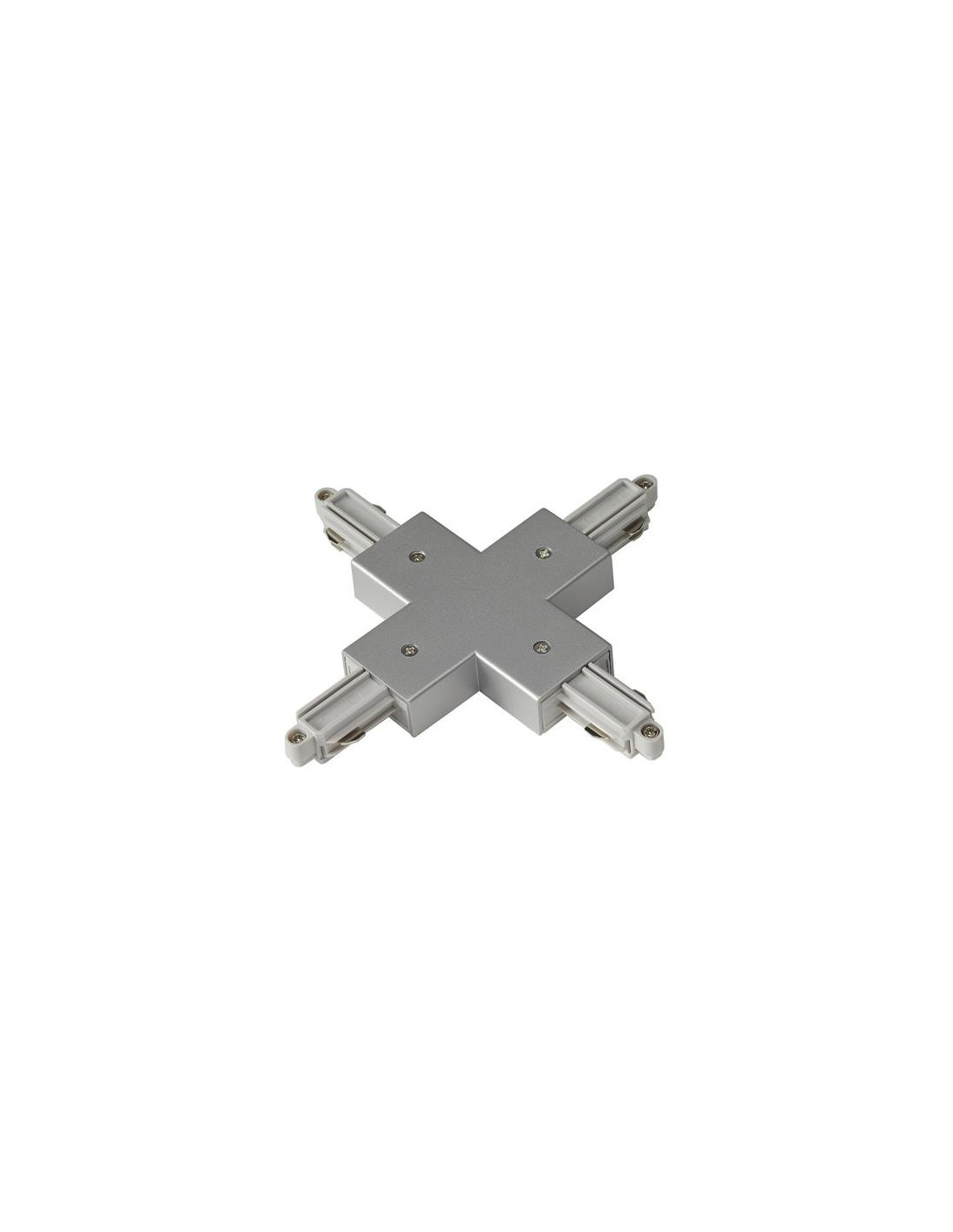Connexion-X pour rail 1-allumage 230V, apparant, gris argent