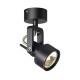 INDA SPOT GU10 applique et plafonnier, noir, max. 50W